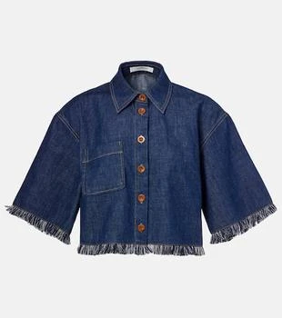 Zimmermann | Rhiannon fringed denim shirt