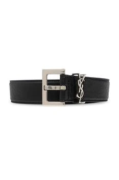 Yves Saint Laurent | Saint Laurent Cassandre Logo Plaque Belt