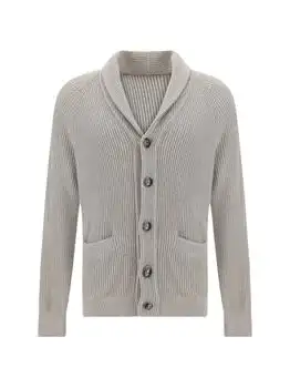 Brunello Cucinelli | Brunello Cucinelli Buttoned Straight-Hem Cardigan