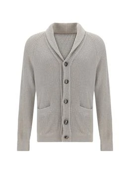 Brunello Cucinelli | Brunello Cucinelli Buttoned Straight-Hem Cardigan