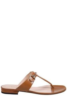 Gucci | Gucci Lady Horsebit Detailed Thong Sandals