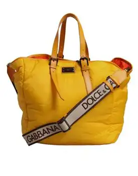 Dolce & Gabbana | Nylon Logo Plaque Hand Shoulder Duffle Men's Bag