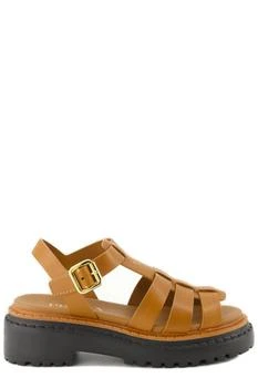 Prada | Prada Buckle-Fastened Monolith Sandals