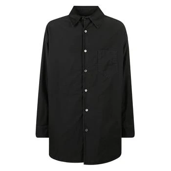 MAISON MARGIELA | Maison Margiela Long-Sleeved Curved Hem Shirt