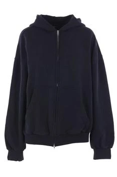 Balenciaga | Balenciaga Flipped Uni Zip-Up Hoodie