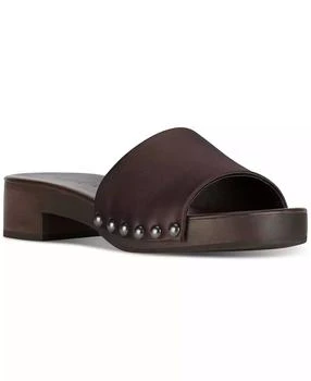 Women
s Cambrie Wooden Platform Slide Sandals