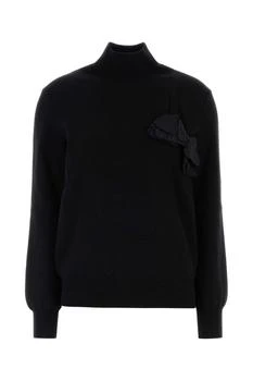 Salvatore Ferragamo | Ferragamo Flower Embellished Turtleneck Jumper