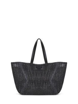 Brunello Cucinelli | BRUNELLO CUCINELLI | Black BC Duo tote bag | Women | PZ