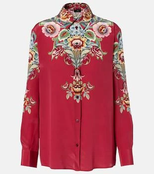 ETRO | Floral silk crêpe shirt
