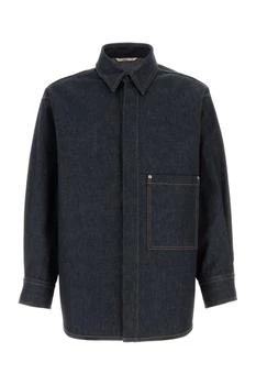 Valentino | Valentino Buttoned Long-Sleeved Denim Shirt
