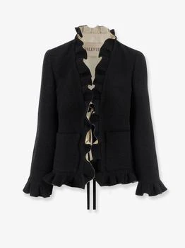 Valentino | Silk blazer with frontal knot