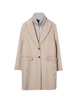 Brunello Cucinelli | Brunello Cucinelli Kids Layered Button-Up Coat