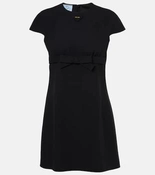 Prada | Bow-detail minidress