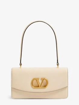 Valentino | Leather Vlogo shoulder bag