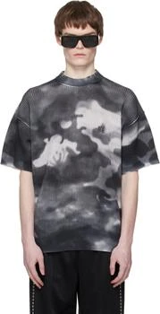 AMIRI | Gray Camo Oversized T-shirt