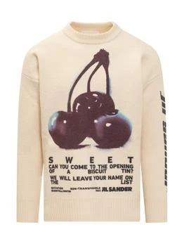 Jil Sander | Jil Sander Cherry Printed Knit Jumper
