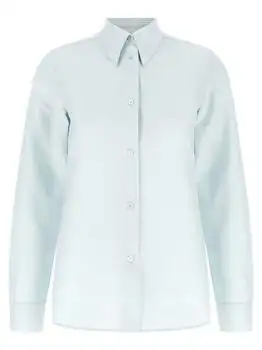 Jil Sander | Jil Sander Curved Hem Poplin Shirt