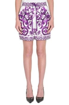 Dolce & Gabbana | Dolce & Gabbana Majolica Printed Shorts