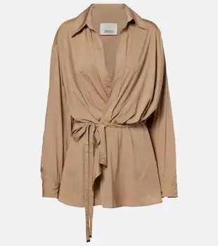 Isabel Marant | Keren gathered wrap top