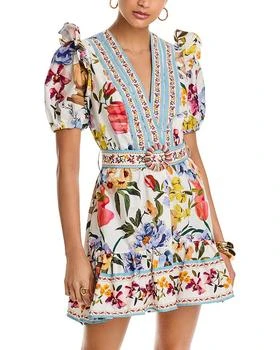 Greek Garden Off-White Mini Dress - Exclusive