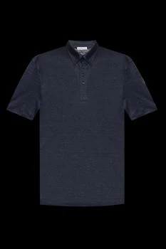 Moncler | Moncler Button Detailed Short-Sleeved Polo Shirt