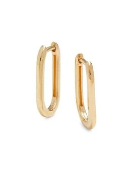 Saks Fifth Avenue | 14K Yellow Gold Huggie Hoop Earrings