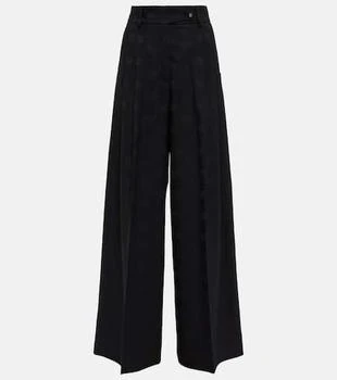 Dolce & Gabbana | High-rise wool-blend wide pants