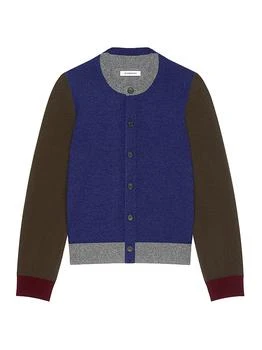 Givenchy | Color Block Cardigan in Wool