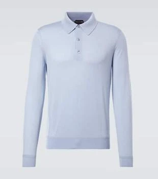 Tom Ford | Cashmere and silk polo sweater