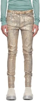 Rick Owens | Gold Hollywood Tyrone Jeans