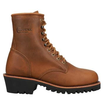 Chippewa Classic 2.0 8 Inch Limited Edition Steel Toe Logger Lace Up Work Boots