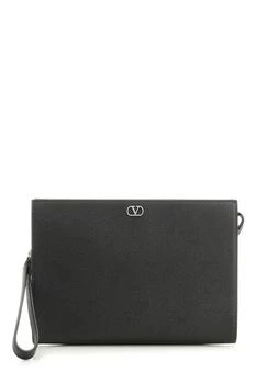 Valentino | Valentino VLogo Signature Zip-Up Pouch