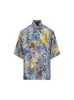 Fendi | Fendi Allover Falena Printed Short Sleeved Shirt