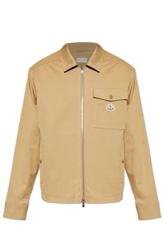 Moncler | Moncler Zip-Up Gabardine Shirt Jacket