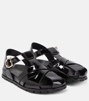 Dries Van Noten | Patent leather sandals