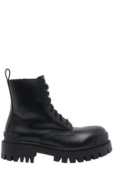 Balenciaga | Balenciaga Strike Lace-Up Boots