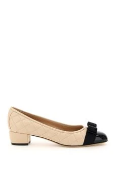 Salvatore Ferragamo | Ferragamo Vara Bow Quilted Pumps