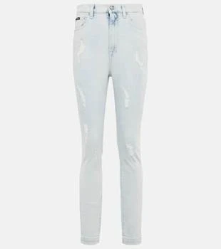 Dolce
Gabbana | Distressed skinny jeans