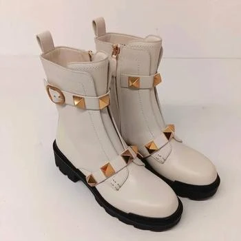 Valentino | Valentino Garavani - Women's Roman Stud Combat Boots