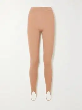 Tom Ford | Ribbed Cashmere-blend Stirrup Leggings - Beige