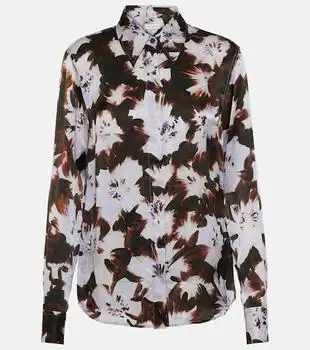Dries Van Noten | Chowy floral silk satin shirt