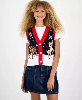 Juniors
 Rudolph Sleeveless Holiday Sweater Vest