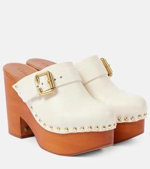 Chloé | Jeannette studded leather clogs
