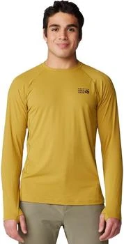 Mountain Hardwear Mountain Hardwear Men's Crater Lake Long Sleeve Crew Shirt for Hiking, Camping, Outdoor Adventures, and Casual Wear
