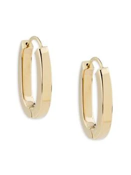 Saks Fifth Avenue | 14K Yellow Gold Huggie Earrings