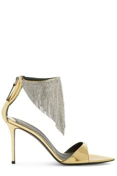 Giuseppe Zanotti | Giuseppe Zanotti Intriigo Crystal Fringe Sandals