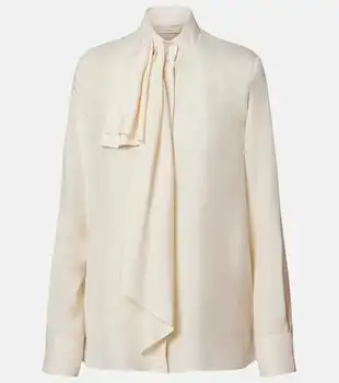Givenchy | Bow-detail silk blouse