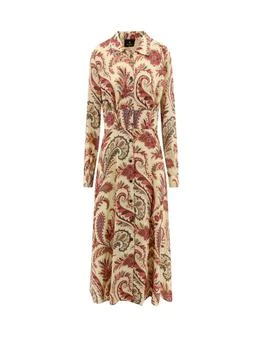 ETRO | Etro Printed Stretch Shirt Dress