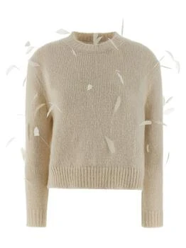 Jil Sander | Jil Sander Feather Embellished Jumper