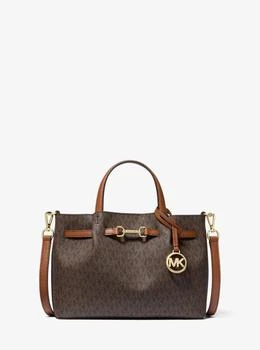Michael Kors Carson Small Signature Logo Satchel